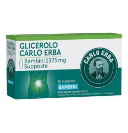 GLICEROLO (CARLO ERBA)*BB 18 supp 1.375 mg