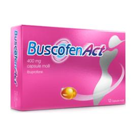 BUSCOFENACT*12 cps molli 400 mg