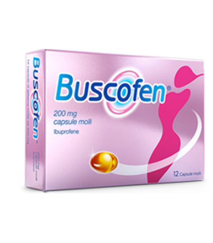 BUSCOFEN*12 cps molli 200 mg