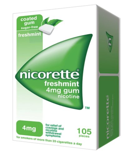 NICORETTE*105 gomme mast 4 mg menta forte