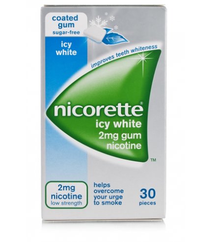 NICORETTE*30 gomme mast 2 mg menta forte