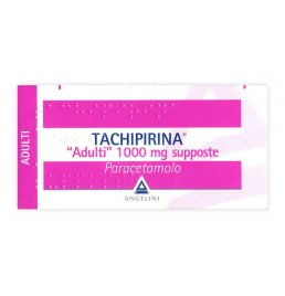 TACHIPIRINA*AD 10 supp 1.000 mg