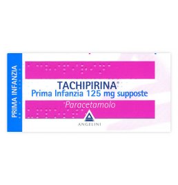 TACHIPIRINA*PRIMA INFANZIA 10 supp 125 mg