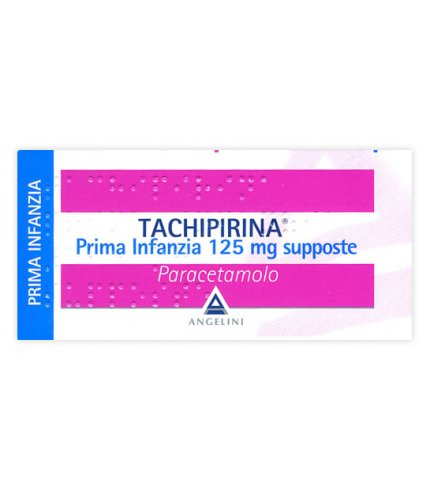 TACHIPIRINA*PRIMA INFANZIA 10 supp 125 mg