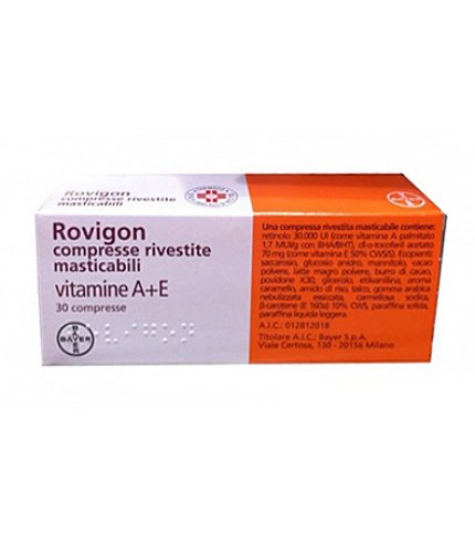 ROVIGON*30 cpr riv mast 30.000 UI + 70 mg