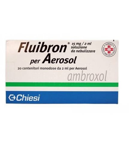 FLUIBRON*soluz nebul 20 fiale 15 mg 2 ml