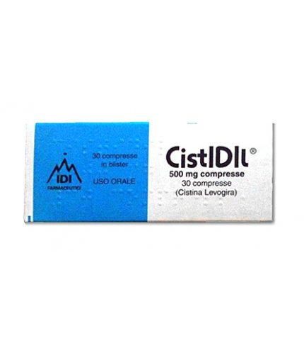 CISTIDIL*30 cpr 500 mg