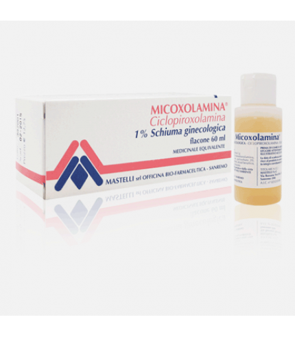 MICOXOLAMINA*schiuma ginec 60 ml 1%