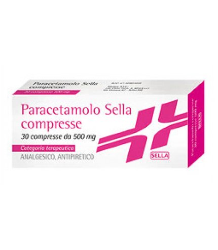 PARACETAMOLO (SELLA)*30 cpr 500 mg