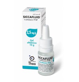 SICCAFLUID*gel oftalmico 10 g 2,5 mg/g