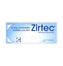 ZIRTEC*7 cpr riv div 10 mg