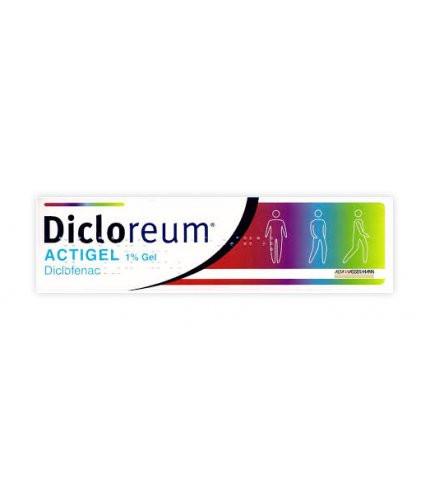 DICLOREUM ACTIGEL*gel 100 g 1%