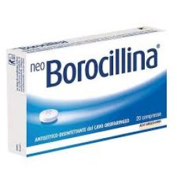 NEOBOROCILLINA*20 pastiglie 1,2 mg + 20 mg menta