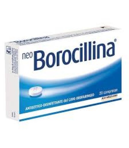 NEOBOROCILLINA*20 pastiglie 1,2 mg + 20 mg menta
