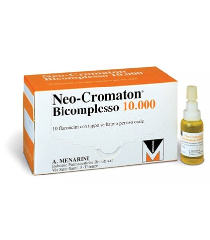 NEOCROMATON BICOMPLESSO 10.000*orale soluz 10 flaconcini 15ml