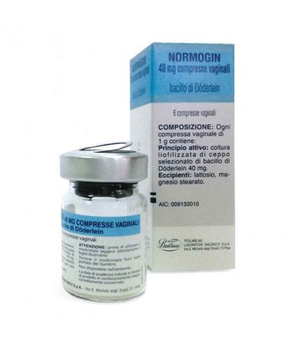 NORMOGIN*6 cpr vag 40 mg