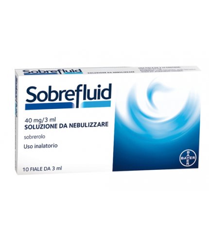 SOBREFLUID*soluz nebul 10 fiale 40 mg 3 ml