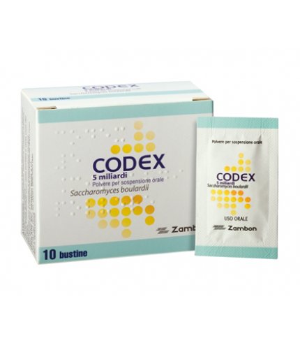 CODEX*10 bust polv orale 5 mld 250 mg