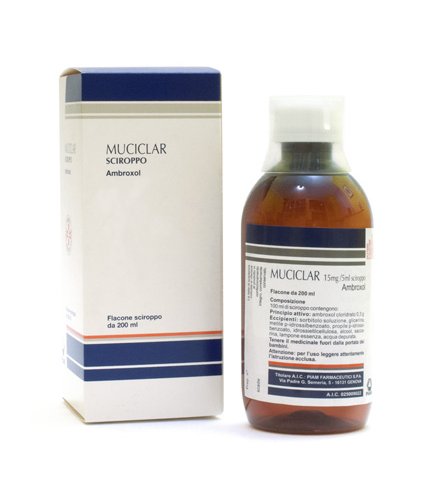 MUCICLAR*scir 200 ml 15 mg/5 ml