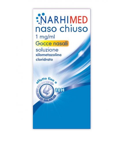 NARHIMED NASO CHIUSO*AD gtt rinol 10 ml 1 mg/ml