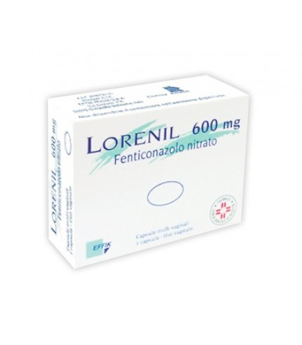 LORENIL*1 cps molli vag 600 mg