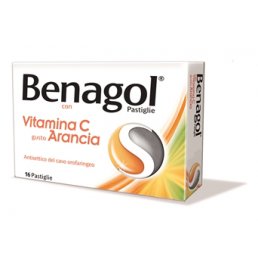 BENAGOL VITAMINA C*16 pastiglie arancia