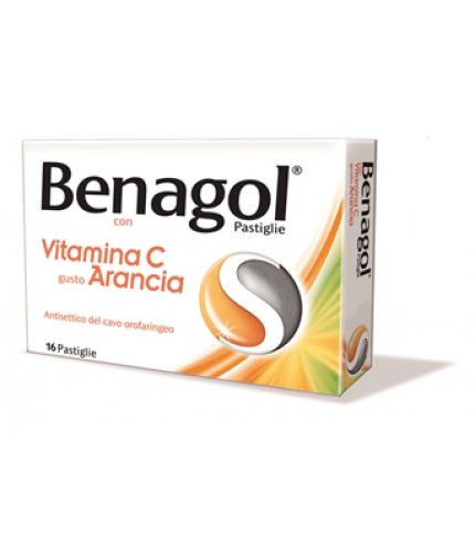 BENAGOL VITAMINA C*16 pastiglie arancia