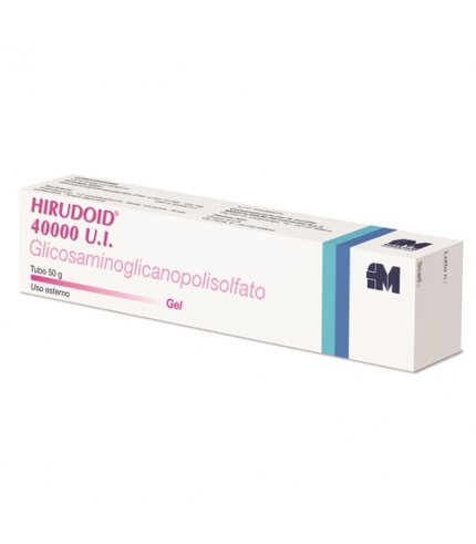 HIRUDOID*gel derm 50 g 40.000 UI