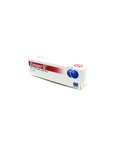 EMORRIL*crema rett 40 g 1% + 1,5%