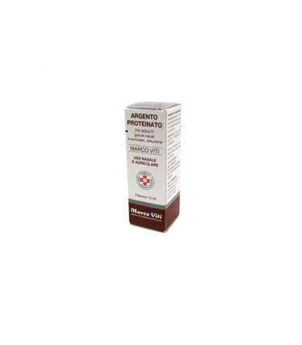 ARGENTO PROTEINATO (MARCO VITI)*AD gtt orl 10 ml 2%