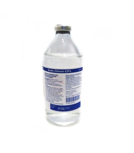 SODIO CLORURO (EUROSPITAL)*1 flacone 500 ml 0,9%