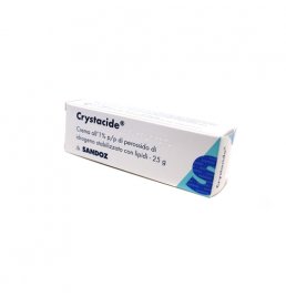 CRYSTACIDE*crema derm 25 g 1%