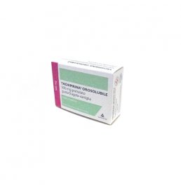 TACHIPIRINA OROSOLUBILE*12 bust grat 500 mg gusto fragola evaniglia