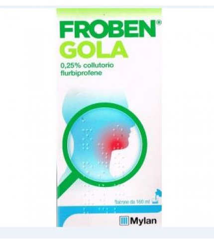 FROBEN GOLA*collutorio 160 ml 0,25%