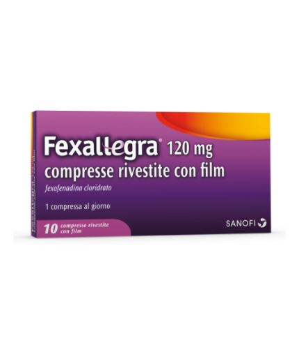 FEXALLEGRA*10 cpr riv 120 mg