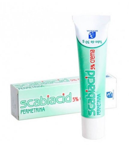 SCABIACID*crema derm 30 g 5%