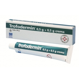 TROFODERMIN*crema derm 30 g 0,5 g + 0,5 g