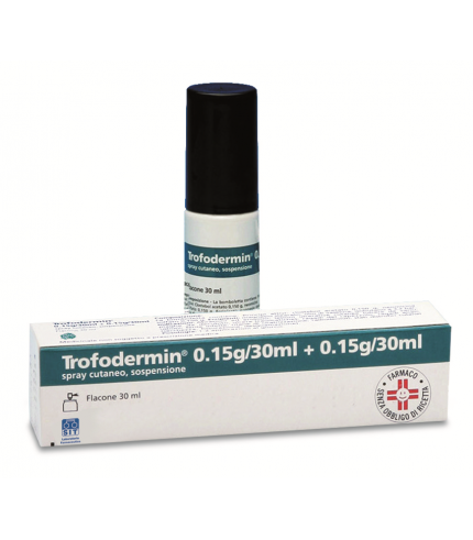 TROFODERMIN*spray cut 30 ml 5% + 5%