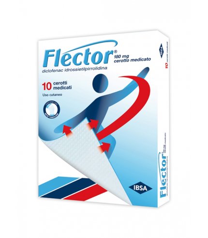 FLECTOR*10 cerotti medicati 180 mg