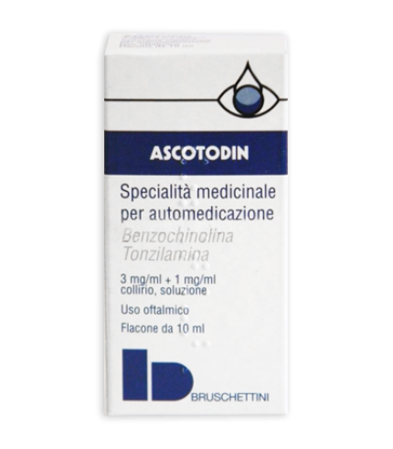 ASCOTODIN*collirio 3 mg/ml + 1 mg/ml 10 ml