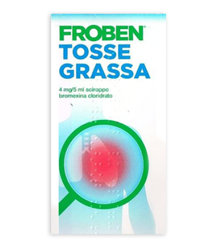 FROBEN TOSSE GRASSA*sciroppo 250 ml 4 mg/5 ml