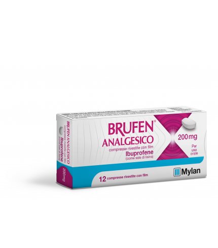 BRUFEN ANALGESICO*12 cpr riv 200 mg