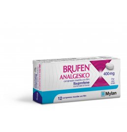 BRUFEN ANALGESICO*12 cpr riv 400 mg