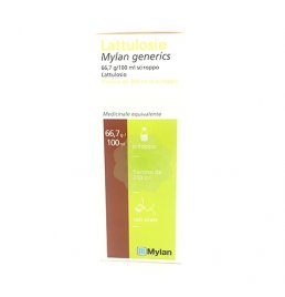 LATTULOSIO (MYLAN GENERICS)*scir 200 ml 66,7 g/100 ml flacone con bicchiere dosatore