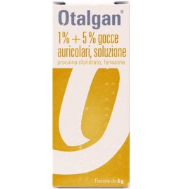 OTALGAN*gocce auricolari 6 g 5% + 1%