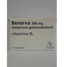 BENERVA*20 cpr gastrores 300 mg