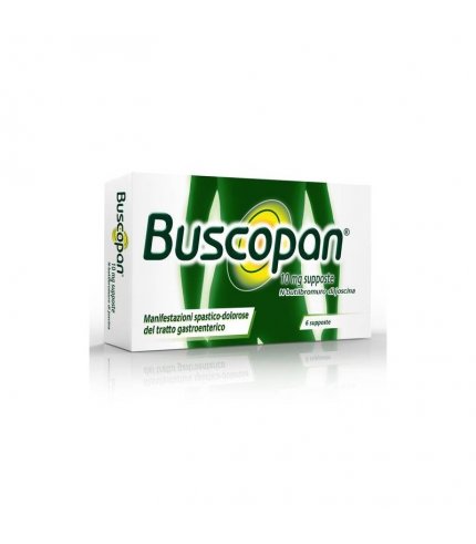 BUSCOPAN*6 supp 10 mg