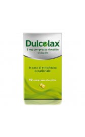 DULCOLAX*40 cpr riv 5 mg