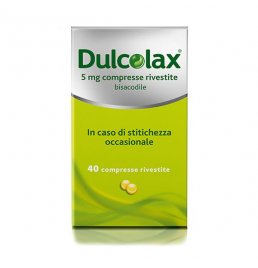 DULCOLAX*40 cpr riv 5 mg