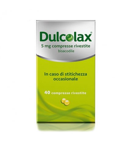 DULCOLAX*40 cpr riv 5 mg